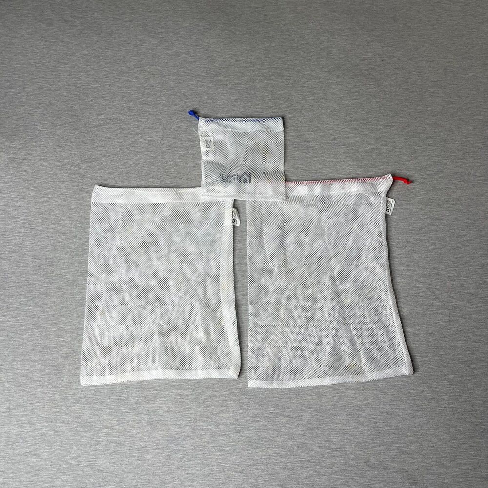 Natural Home Reusable Mesh Fruit & Vegetable Bag 3 PCS. Set